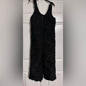 Lands' End Black Nylon coveralls youth small 7/8